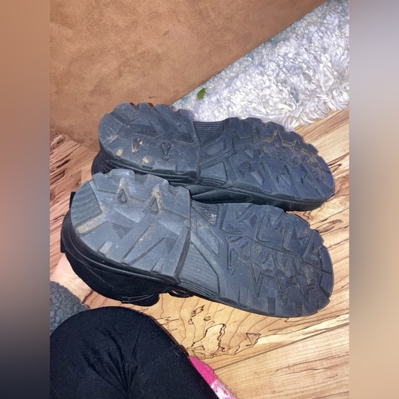 Blizzard Winter boots size 11 black leather and man made upper waterproof - Picture 6 of 9